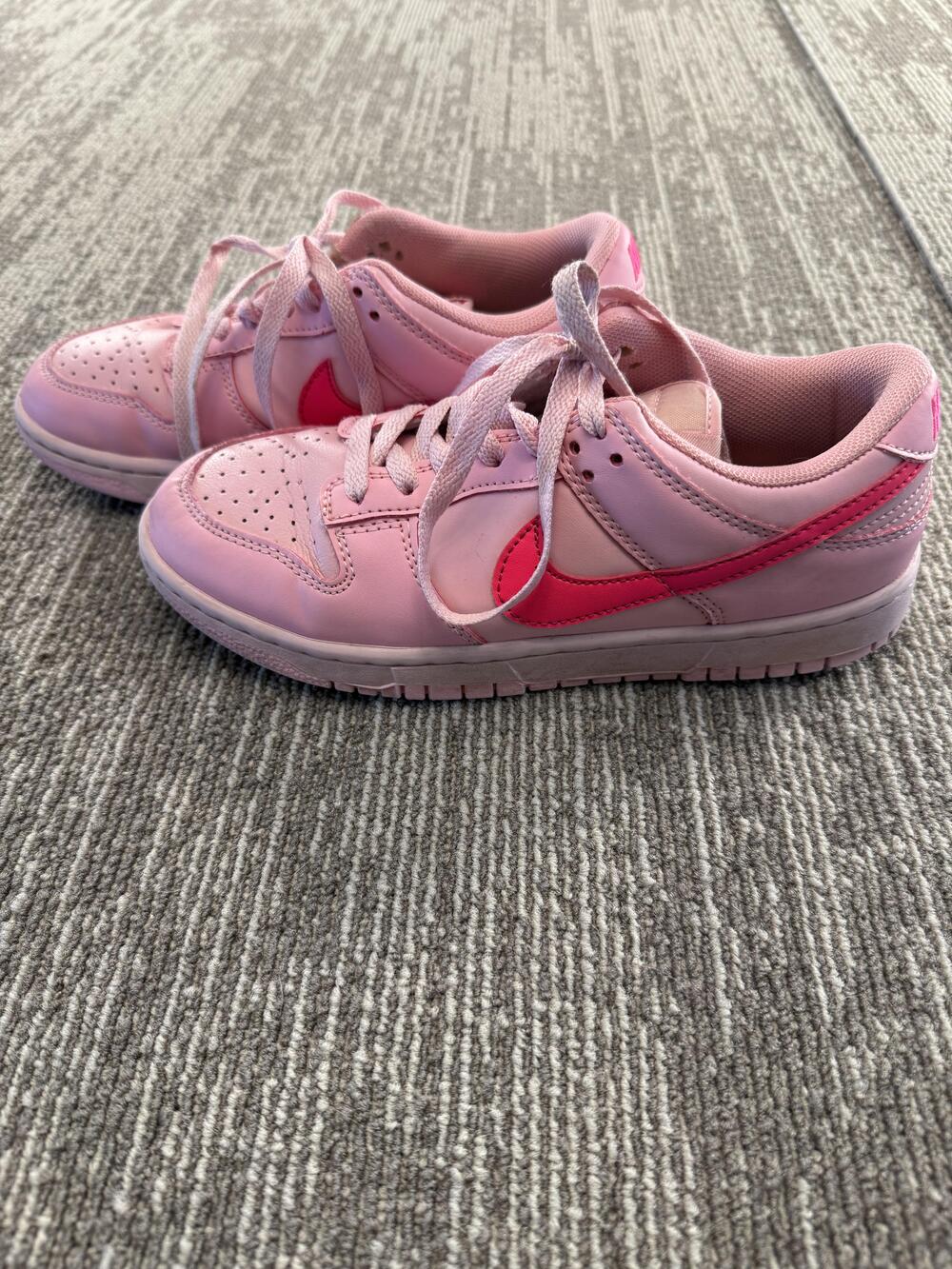 Nike Dunk Low Shoes Womens Size 6.5 Pink Foam Active Fuchsia Low Top DH9756-600